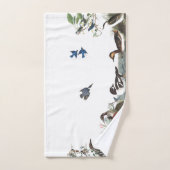Audubon Wetland Birds Loon Ibis Bath Towel Set Bad Handdoek (Handdoek)