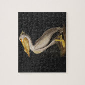 Audubon White Pelican Bird  Print Legpuzzel (Verticaal)