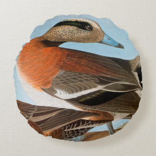 Audubon: Wigeon Rond Kussen