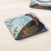 Audubon: Wild Turkey Bier Onderzetter (Linkerzijde)