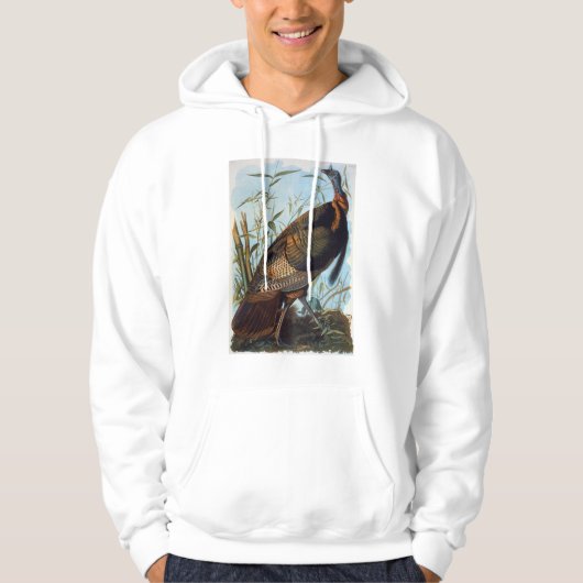 Audubon: Wild Turkey Hoodie (Voorkant)