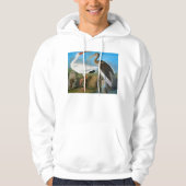 Audubon: witte ibis hoodie (Voorkant)