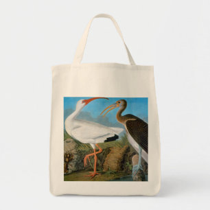 Audubon: witte ibis tote bag