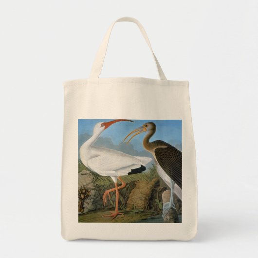 Audubon: witte ibis tote bag (Voorkant)