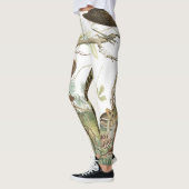Audubon Wren Birds Nests All Over Print Leggings (Links)