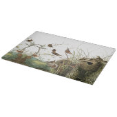 Audubon Wren Birds Nests Wildlife Cutting Board Snijplank (Hoek)