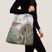 Audubon Wren Birds Wildlife Animal Nest Canvas tas (Dichtbij)