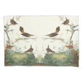 Audubon Wren Birds Wildlife Animal Pillowcase Kussensloop (Voorkant)