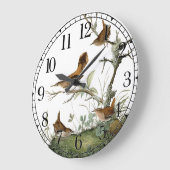 Audubon Wren Birds Wildlife Animal Wall klok (Hoek)