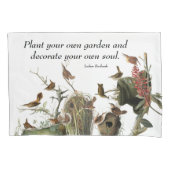 Audubon Wren Birds Wildlife Garden Pillowcase Kussensloop (Voorkant)