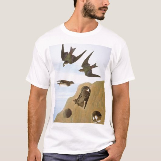 Audubon: Zwemelen T-shirt (Voorkant)