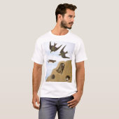 Audubon: Zwemelen T-shirt (Voorkant volledig)