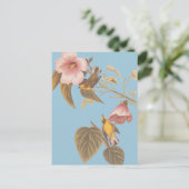 Audubon's blauw-Winged gele koningszong Briefkaart (Staand voorkant)