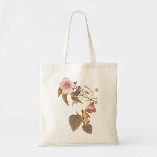 Audubon's blauwe, gele koningszong tote bag (Voorkant)