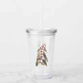 Audubon's  Blauwe Groene Warbler Zong Bird Acryl Drinkbeker (Voorkant)