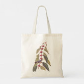 Audubon's Blauwe Groene Warbler Zong Bird Tote Bag (Achterkant)