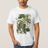 Audubon's Carolina Parakeets T-shirt (Voorkant)
