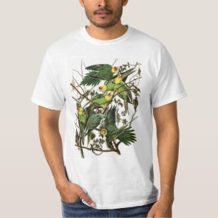 Audubon's Carolina Parakeets T-shirt