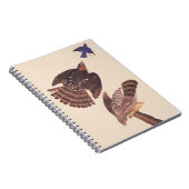 Audubon's Coopers Hawk Bird of Prey Notitieboek (Rechterzijde)