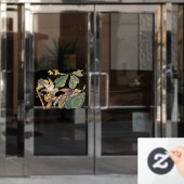 Audubon's gele koekoeienSleutelhanger Raamsticker (Kantoordeur)