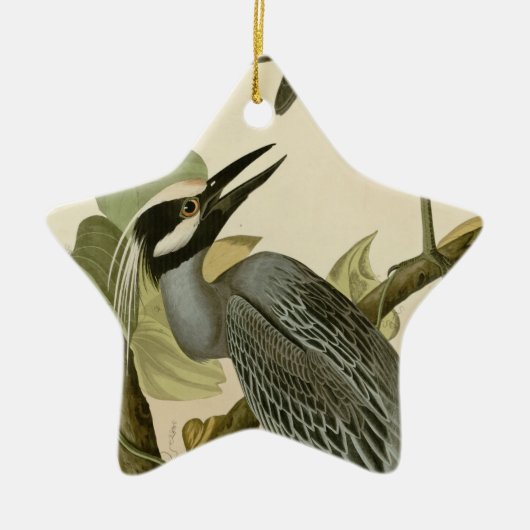 Audubon's  Gele nachtmerrie Keramisch Ornament (Voorkant)