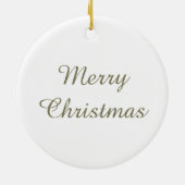 Audubon's geschilderde bunting familie van vijf vo keramisch ornament (Achterkant)