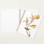 Audubon's Kentucky Warbler Bird Paar met een spin Planner (Display)