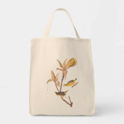 Audubon's Kentucky Warbler Grocery Tas (Voorkant)