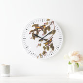 Audubon's koolzuurhoudende Warbler-vogel in de die Grote Klok (Huis)