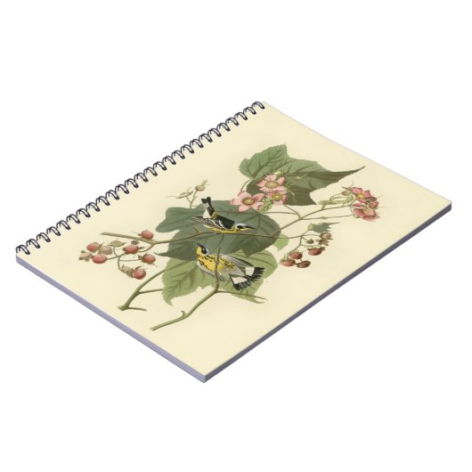 Audubon's Magnolia Warbler Notitieboek (Linkerzijde)