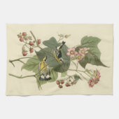 Audubon's Magnolia Warbler Theedoek (Horizontaal)