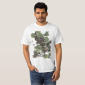Audubon's Night Hawk T-shirt (Voorkant volledig)