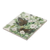Audubon's ochtendduif Carolina Duif Schilderij Tegeltje (Zijkant)