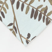 Audubon's orchard Oriole Birds in a Honey Locust Fleece Deken (Hoek)