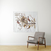 Audubon's orchard Oriole in Honey Locust Wandkleed (In Situ (horizontaal))