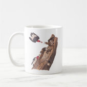 Audubon's Red Headed spechten Koffiemok (Links)