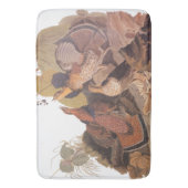 Audubon's Ruffed Grouse on Woodland Floor Badmat (Voorkant Verticaal)