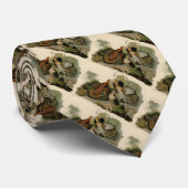 Audubon's schilderen van een trio van Ruffed Grous Stropdas (Opgerold)