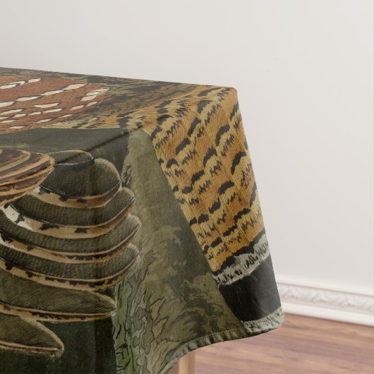 Audubon's schilderen van een trio van Ruffed Grous Tafelkleed (Voorbeeld)