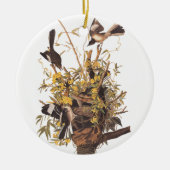 Audubon's spotvogel keramisch ornament (Voorkant)