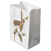 Audubon's Swainson's Warbler op Oak Branch Medium Cadeauzakje (Achterkant Gekanteld)