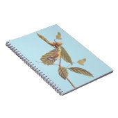 Audubon's Swainson's Warbler op Oak Branch Notitieboek (Rechterzijde)