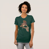 Audubon's trange vrienden Barred Owl en Squirrel T-shirt (Voorkant volledig)