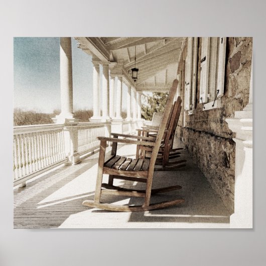 Audubon's veranda poster (Voorkant)