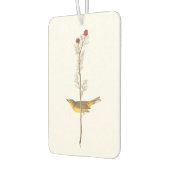 Audubon's warmere vogel op de Rode Bloem Luchtverfrisser (Links)