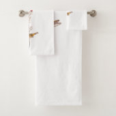 Audubon's warmere vogel op de Rode Vloer Bad Handdoek (Insitu)