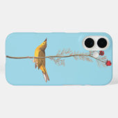 Audubon's warmere vogel op de Rode Vloer Case-Mate iPhone Case (Achterkant (horizontaal))