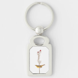 Audubon's warmere vogel op de Rode Vloer Sleutelhanger