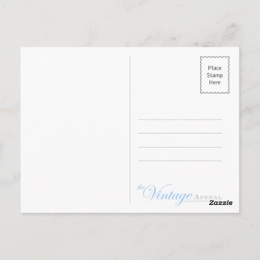 Audubon's Whooping Crane Briefkaart (Achterkant)