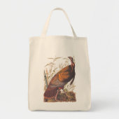 Audubon's Wilde Turkey Game Fowl in de herfst Tote Bag (Voorkant)